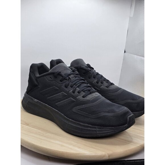 Adidas Duramo 10 Men's 11 Athletic Running Sneakers Trainers Shoes GW8342 Black - Picture 5 of 11
